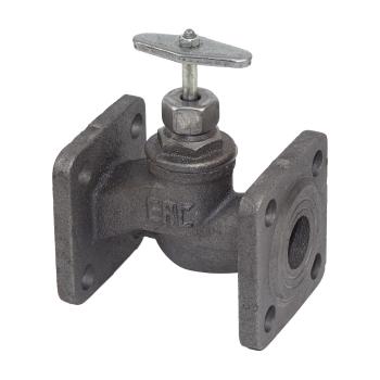 Клапан (вентиль) запорный чугунный 15кч19п Ду 50 Ру 16