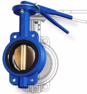 Затвор дисковый Ду100