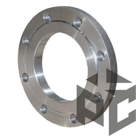 Фланец сталь 09Г2С плоский Ду 100 Ру 16 ГОСТ 33259 без обработки от производителя "Рускон"