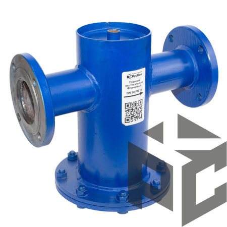 Грязевик вертикальный фланцевый Ду 40 Ру 16 Техкомплект от производителя "Рускон"