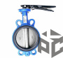 Затвор дисковый поворотный Ду 100 Ру 16 Benarmo от производителя "Рускон"