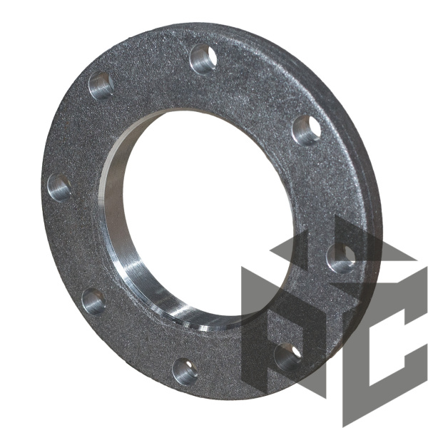 Фланец сталь 09Г2С плоский Ду 100 Ру 16 ГОСТ 33259 без обработки от производителя "Рускон"