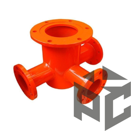 Подставка пожарная стальная ППТФ 250х250 Ру 10 Техкомплект (усиленная) от производителя "Рускон"